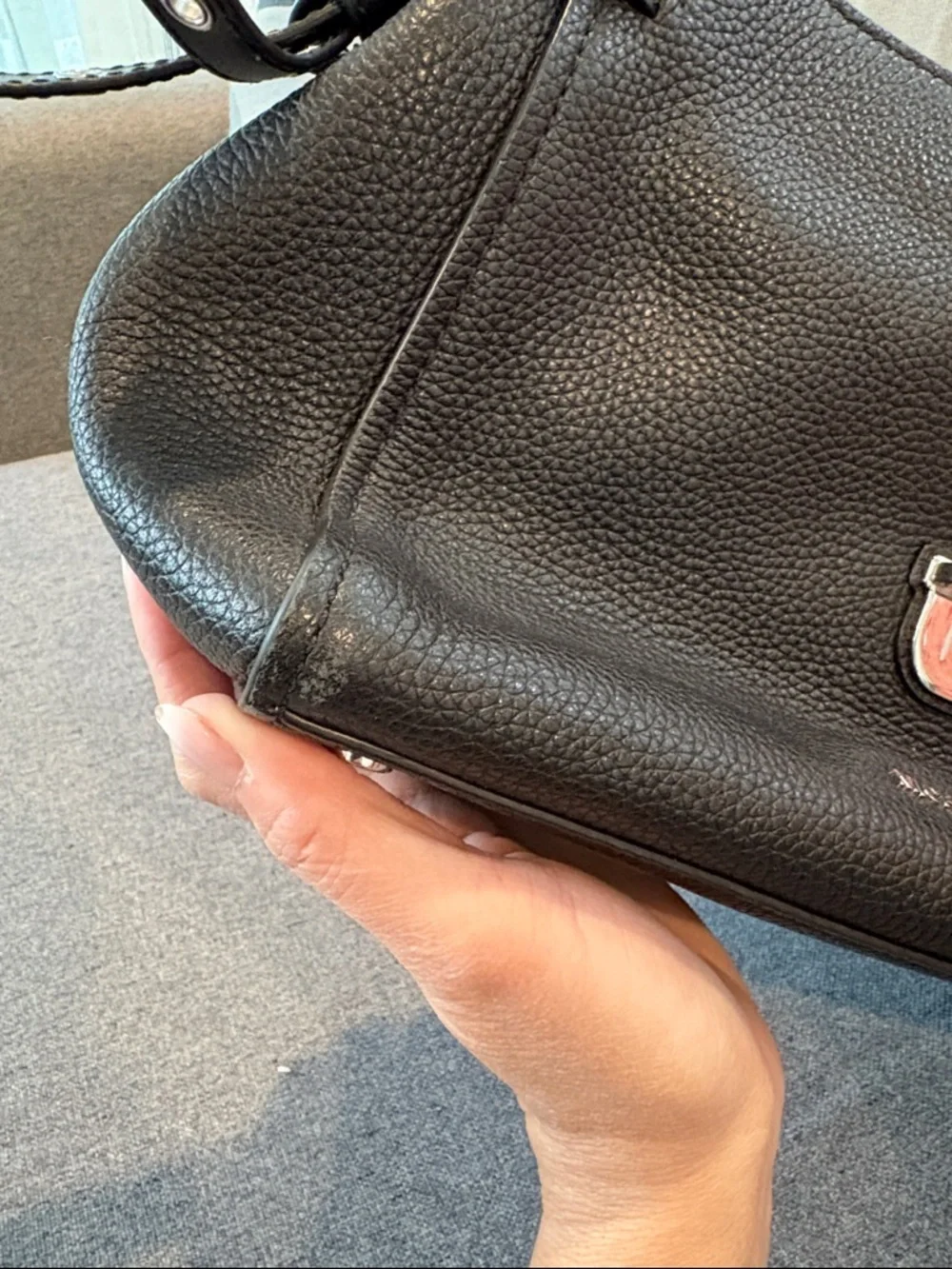 🖤 Michael Kors Black Studded Leather Bristol Satchel 🖤 - Picture 16 of 16